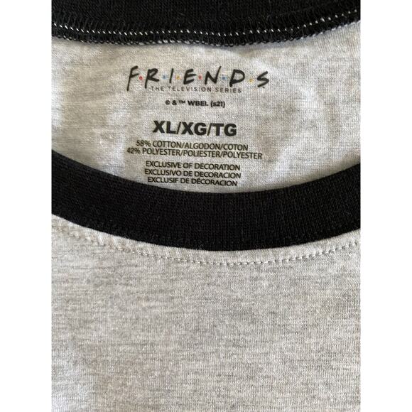 Friends Television Show Unagi Graphic Muscle Ringer T-Shirt Unisex Gray Size XL - Picture 4 of 6